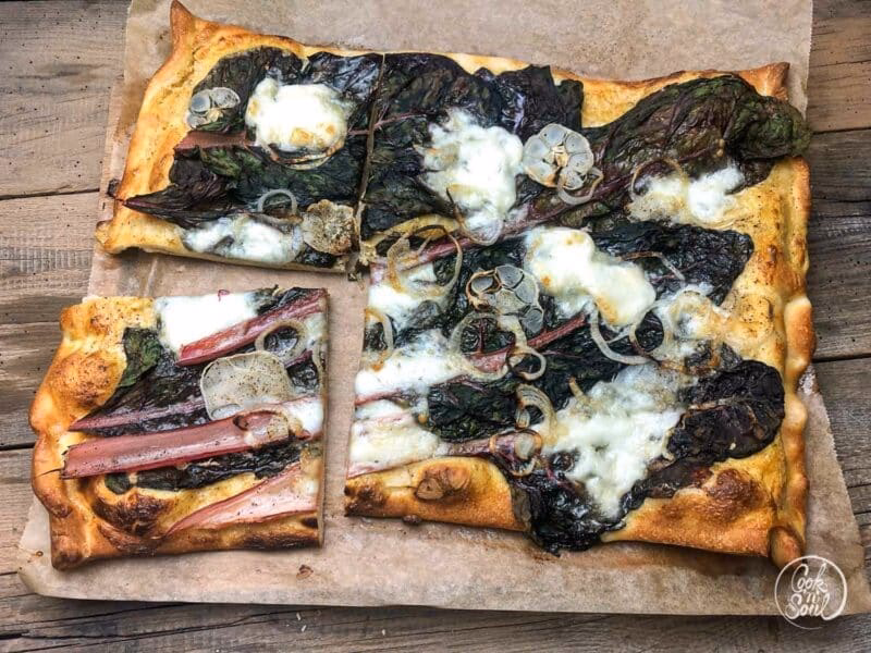 Wie kann man Mangold Backen?