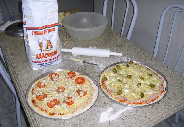 Como preparar uma pizza?