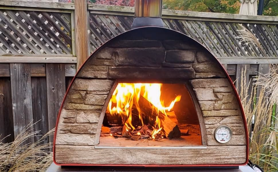 What is Maximus portable wood fired pizza oven?