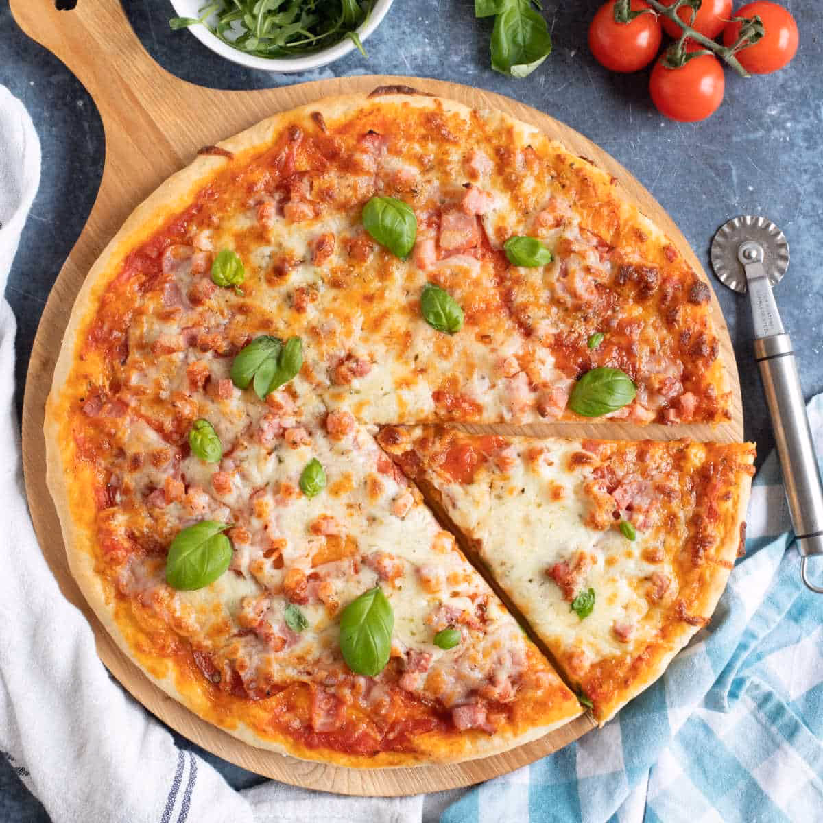 Is Meat Feast Pizza a British creation?