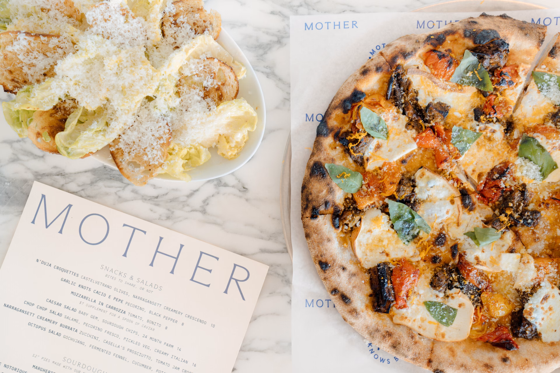 What is mother's pizzeria?