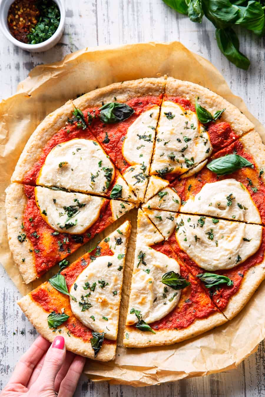 How long does it take to make paleo pizza crust?