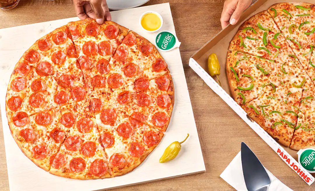 How much does Papa John's pizza cost?