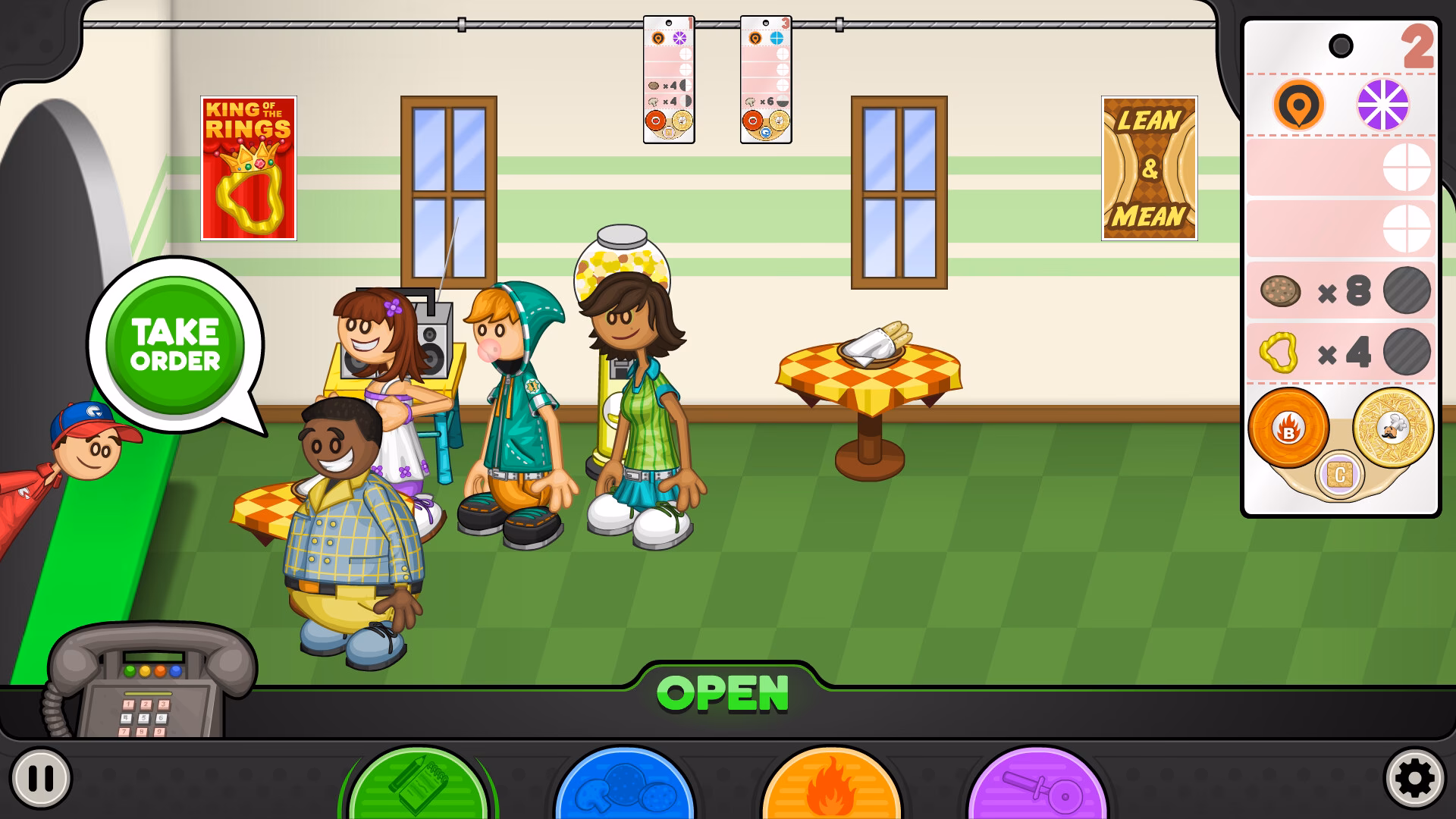 Is Papa's pizzeria fun?