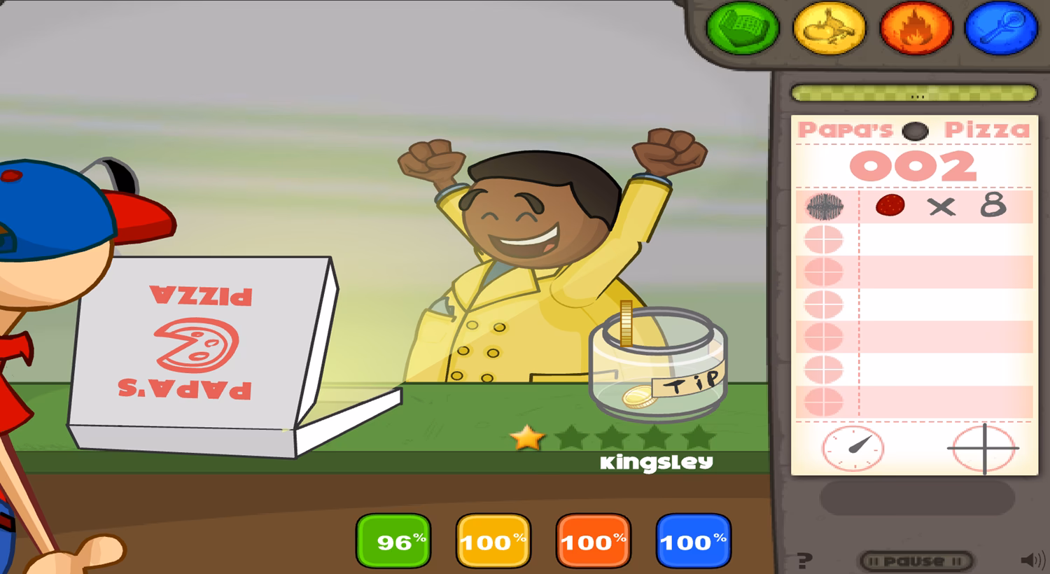 Was ist Papa’s Pizzeria?