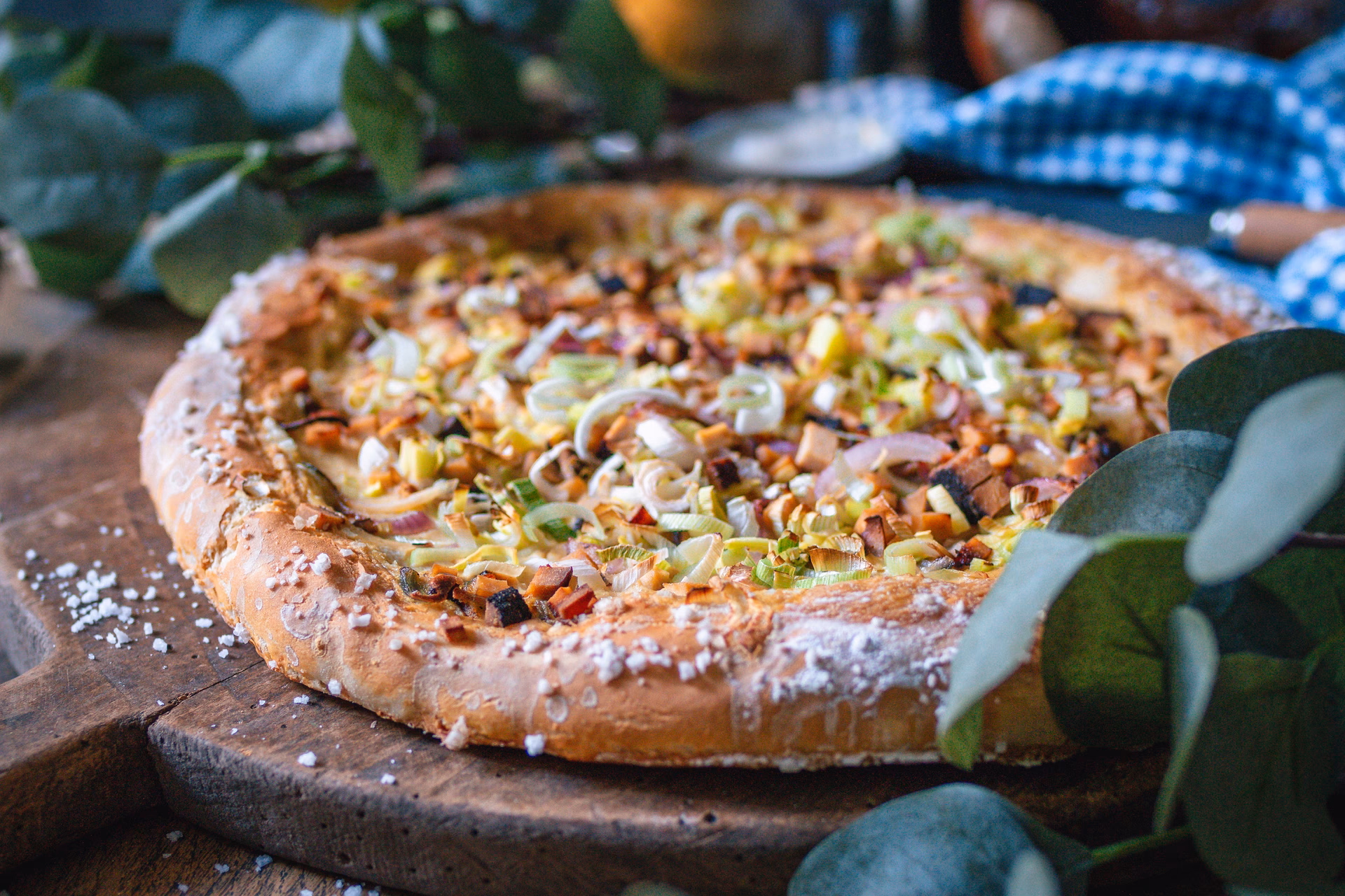 Wie bereite ich Pizzateig zu?