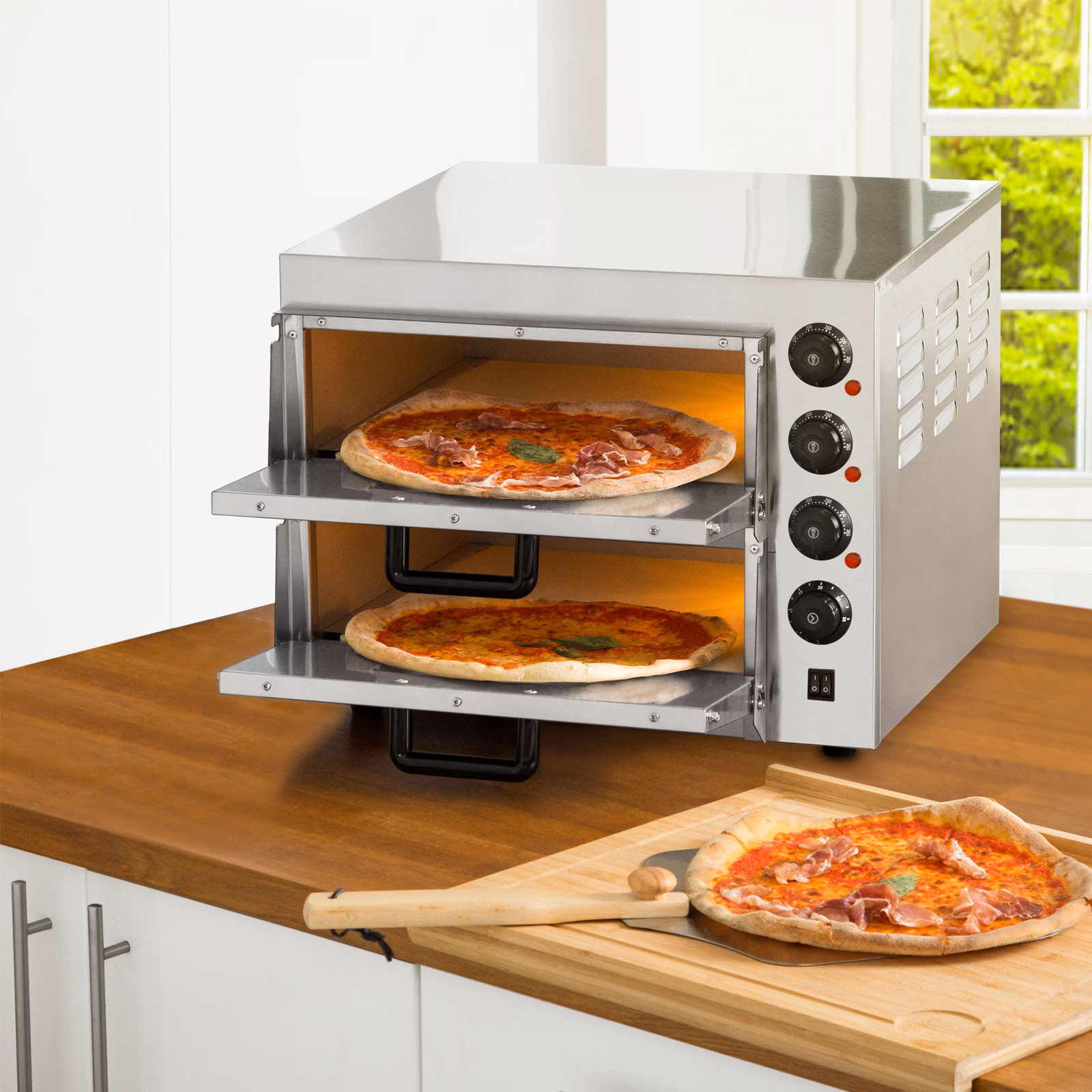 Wie schwer ist eine Pizza?