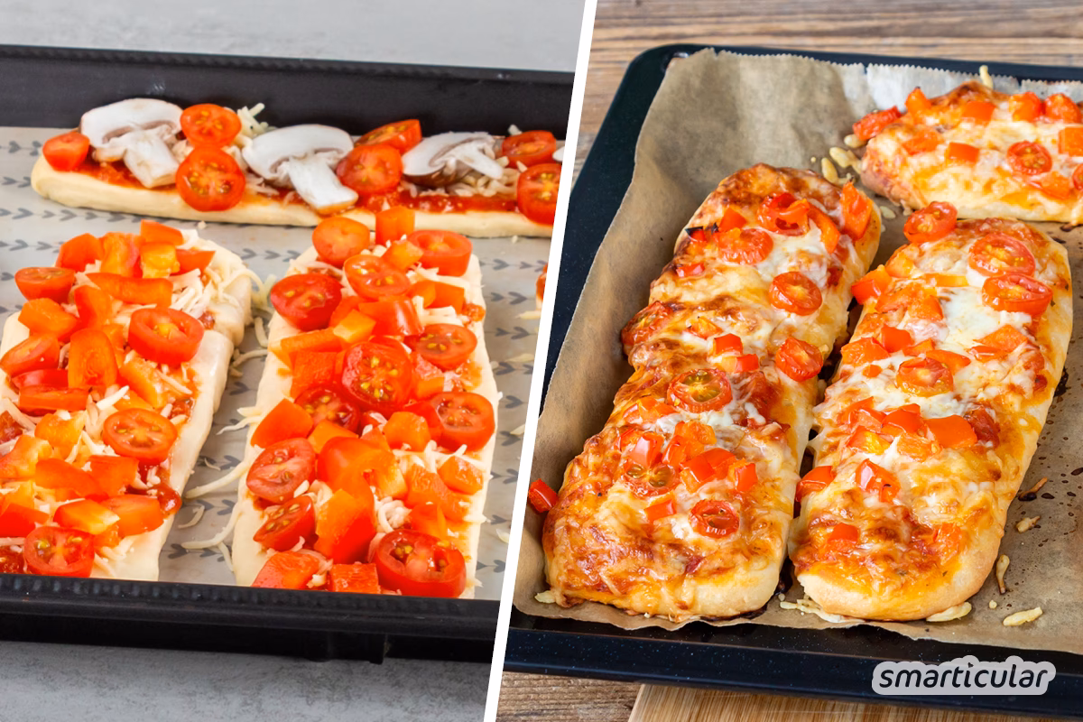 Wie bereite ich Baguettes zu?