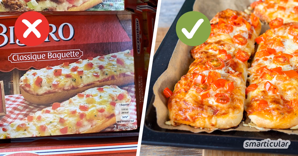 Wie kann man Baguette Aufbacken?