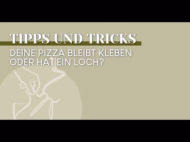 Was passiert beim Drehen einer Pizza?