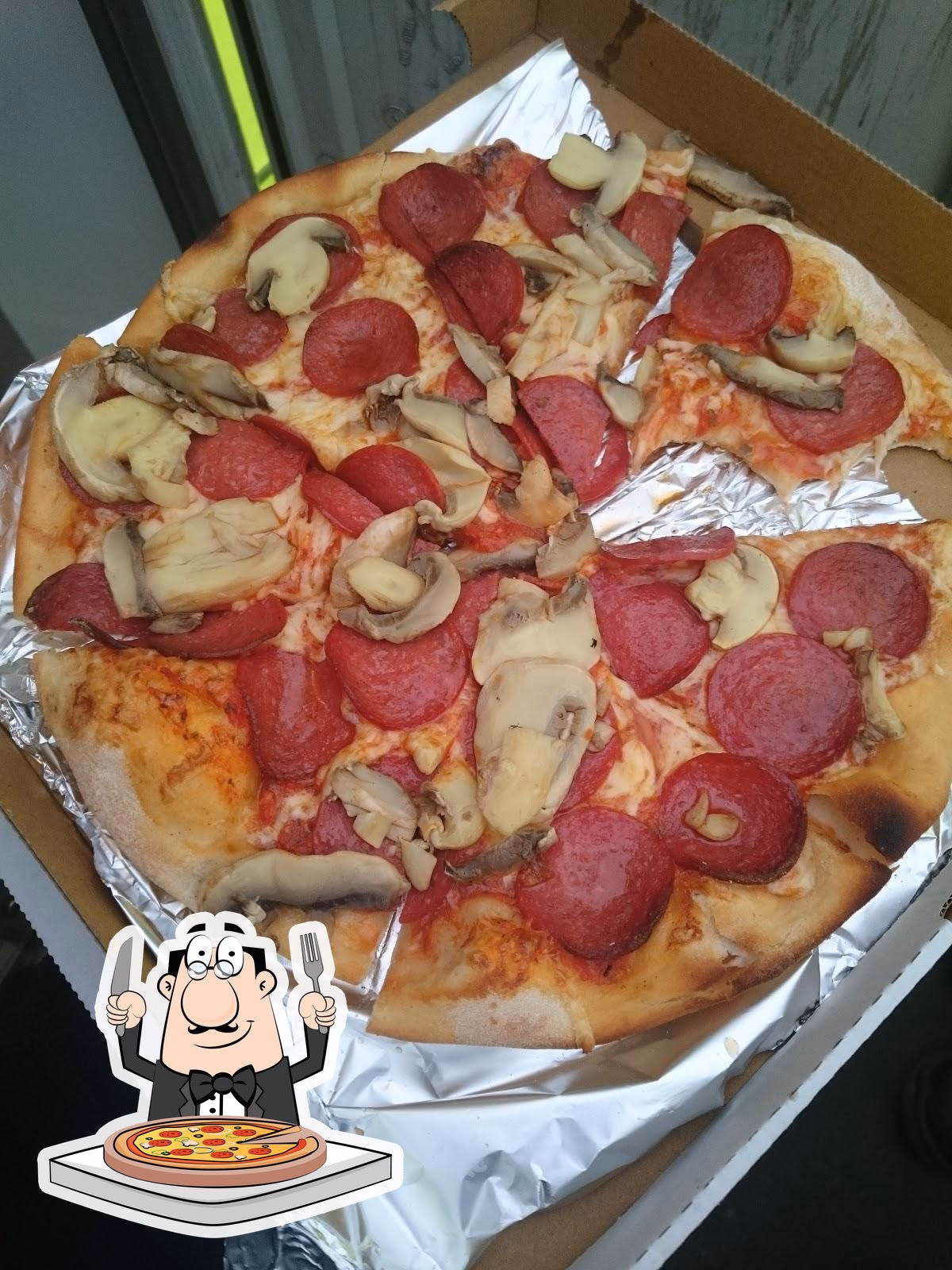 Wie weit ist die Blitz-Pizzeria von Darmstadt entfernt?