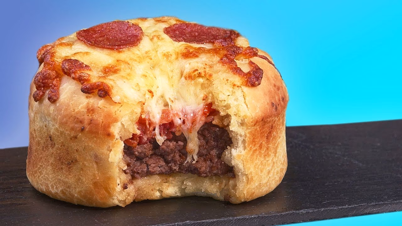 Wie bereite ich pizzabrötchen zu?