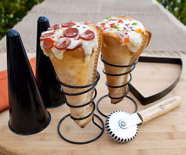 What is a pizza cone?