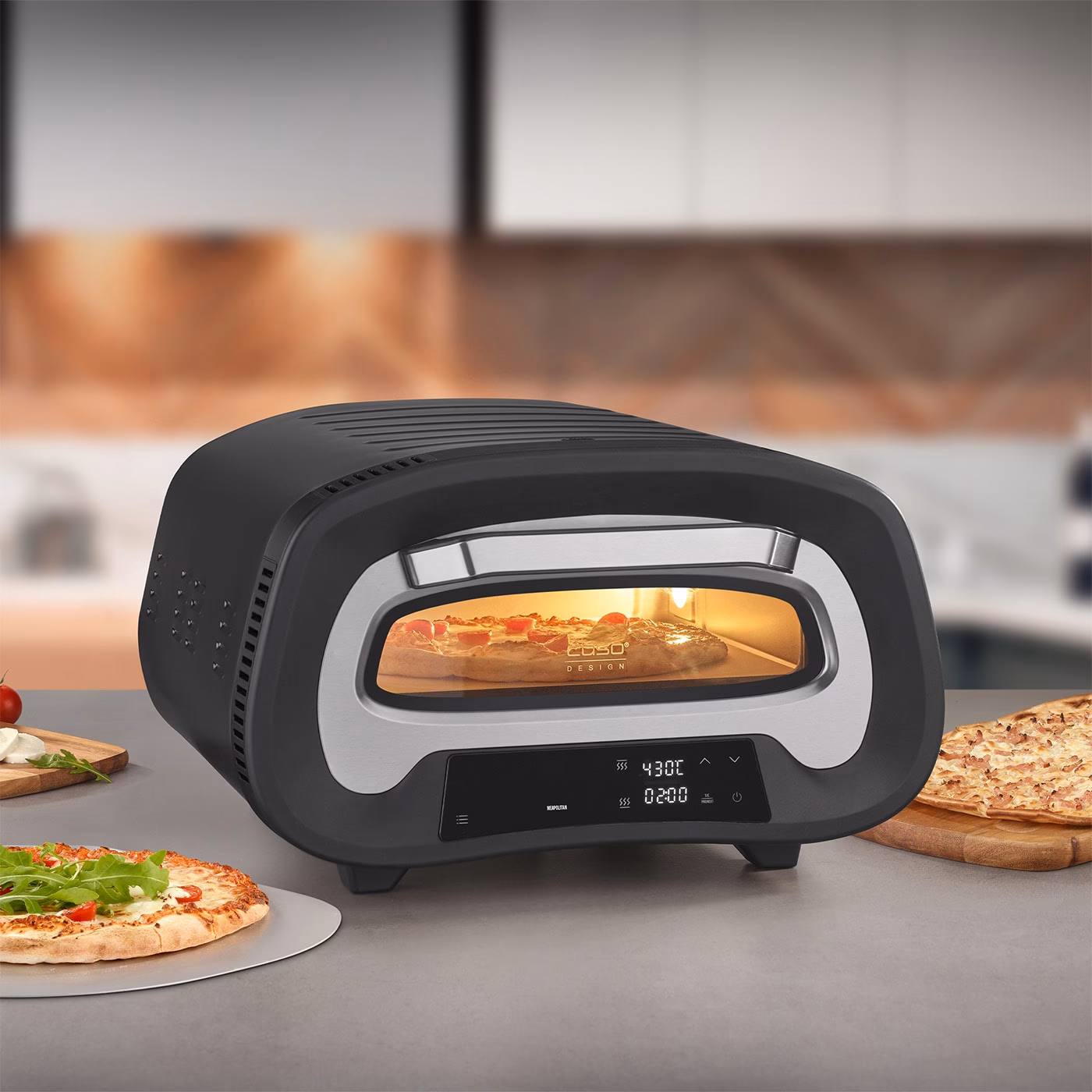 Wie kann ich eine Pizza backen?