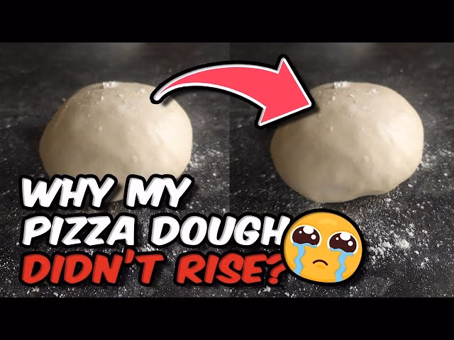How long does pizza dough need to rise?