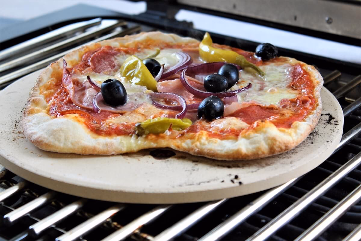 Wie schmeckt die Pizza auf dem Gasgrill?