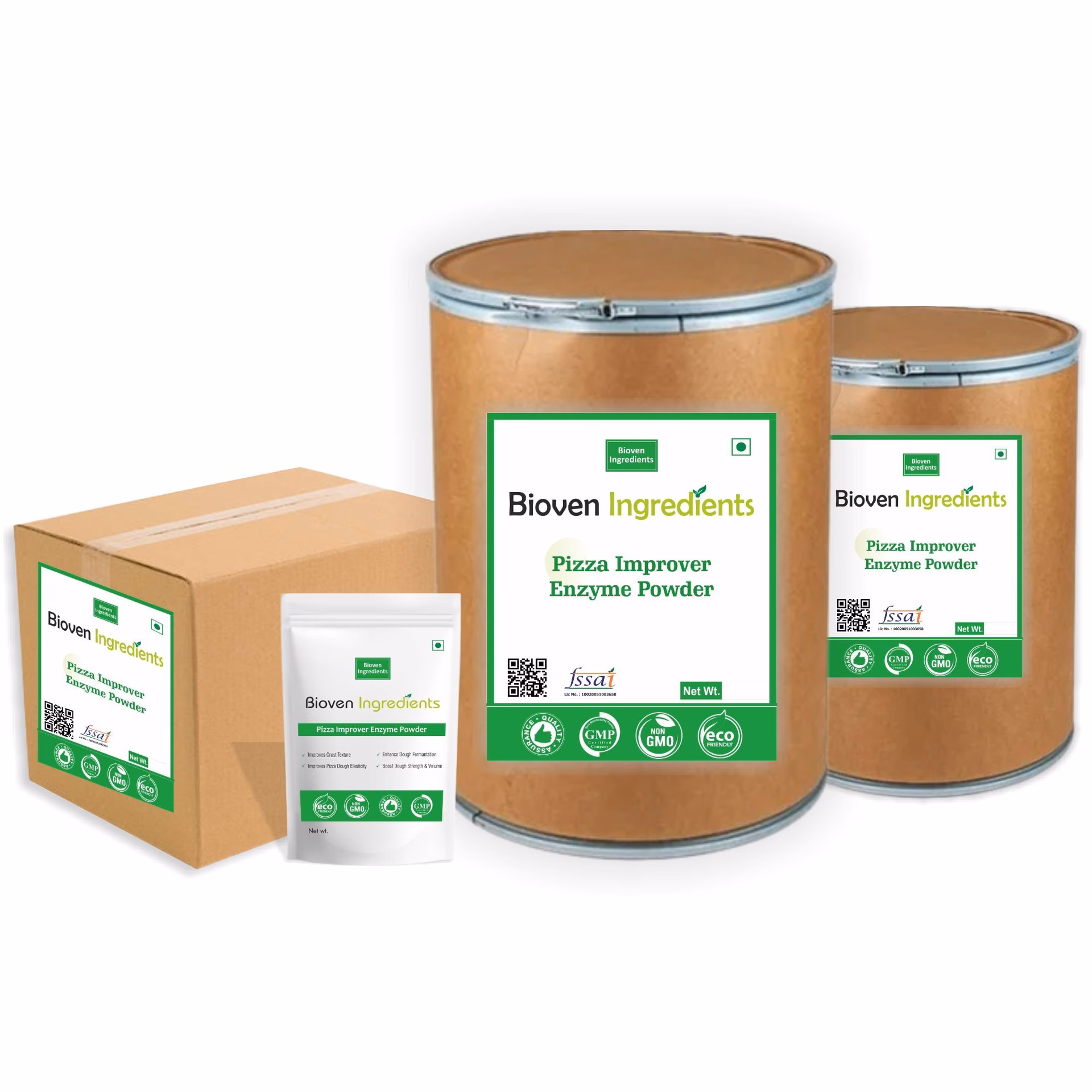 What is a natural improver for pizza?