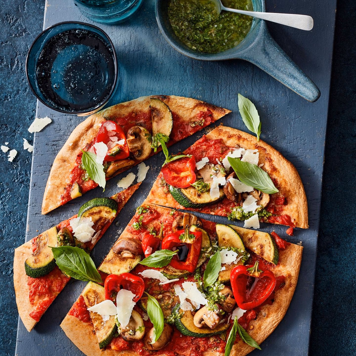 Wie kann man Pizza backen?