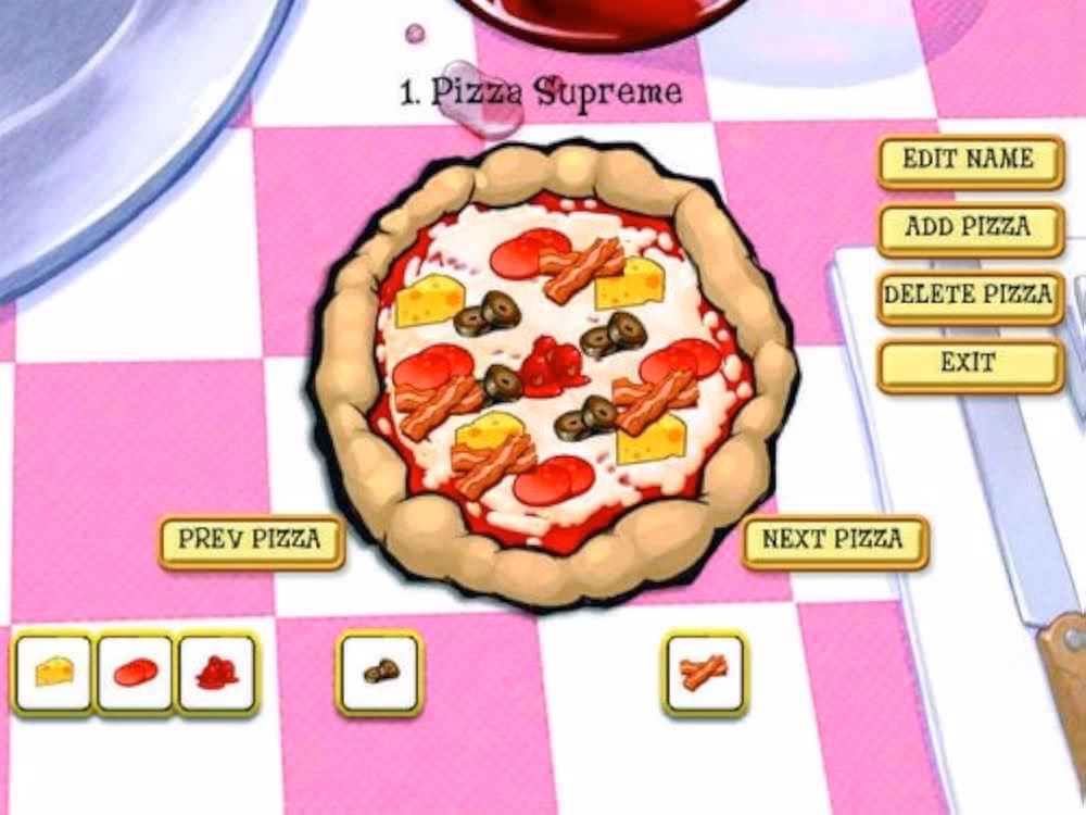 Is Pizza Frenzy available in English?