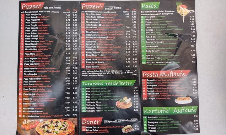 Was gibt es bei Pizza Fresh zu essen?