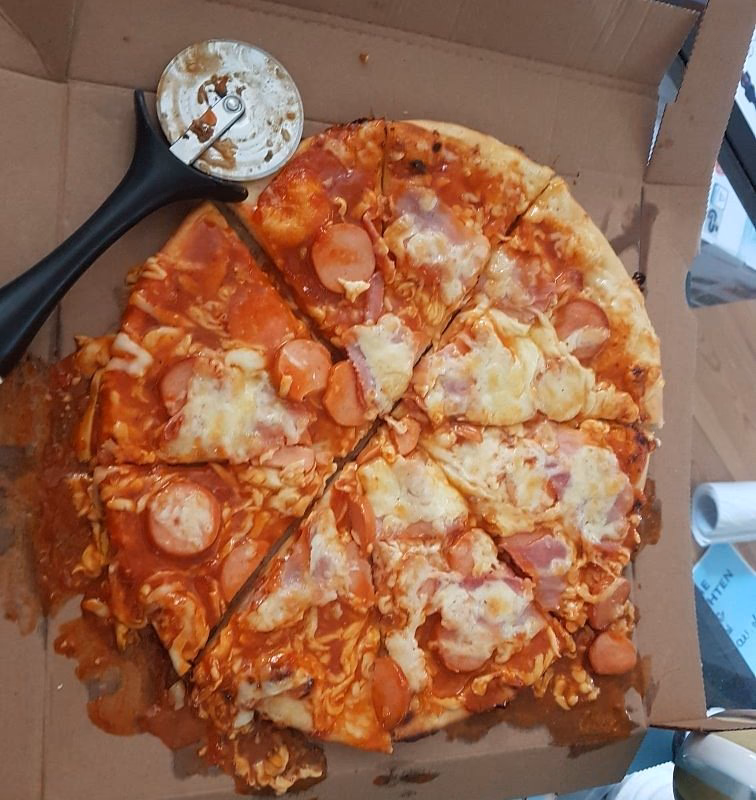 Wie viele Gerichte gibt es in Pizza Häusle?