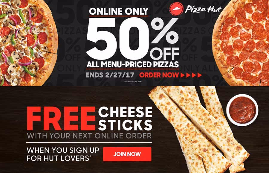 How do I use a Pizza Hut promo code?