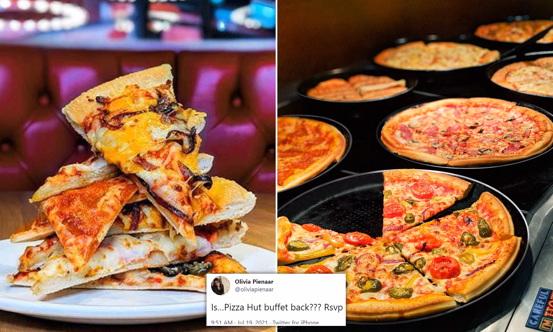 What is a Pizza Hut buffet?