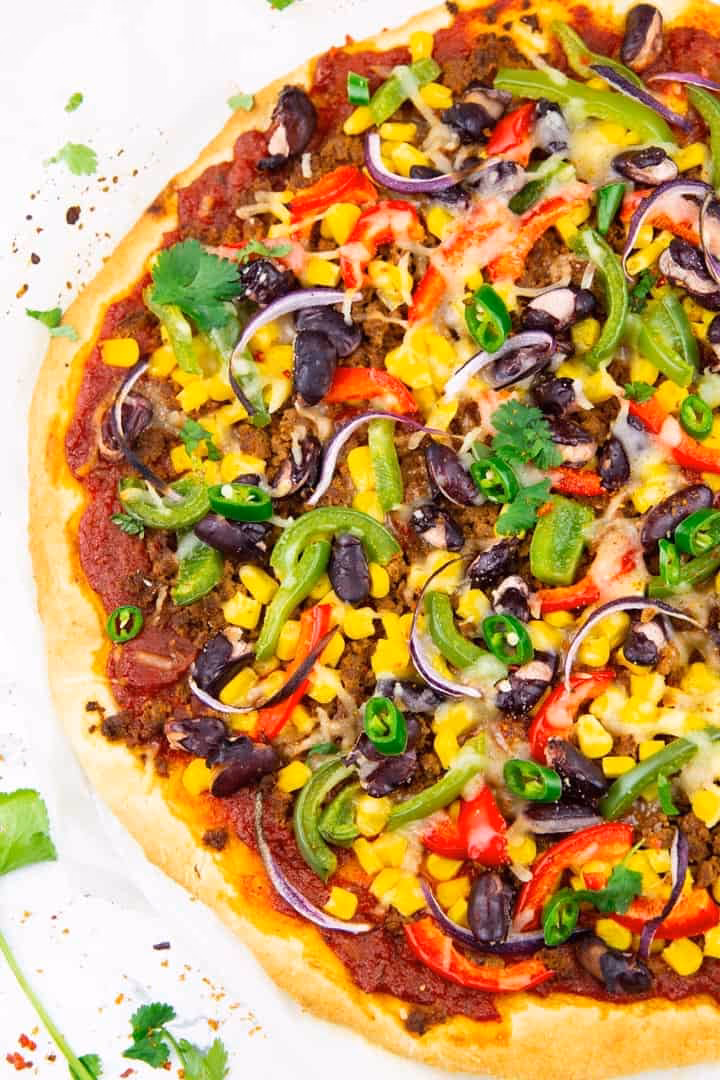 ¿Cuál es el origen de la pizza mexicana?