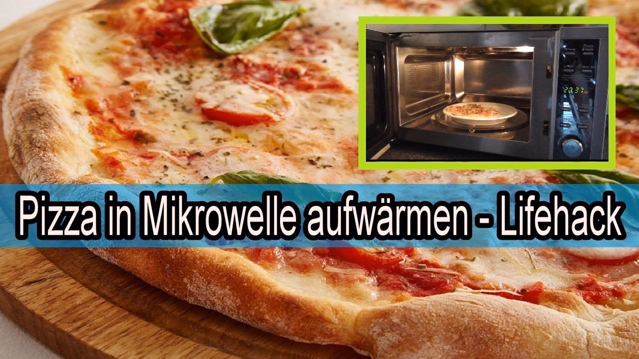 Wie kann ich eine Pizza Aufwärmen?