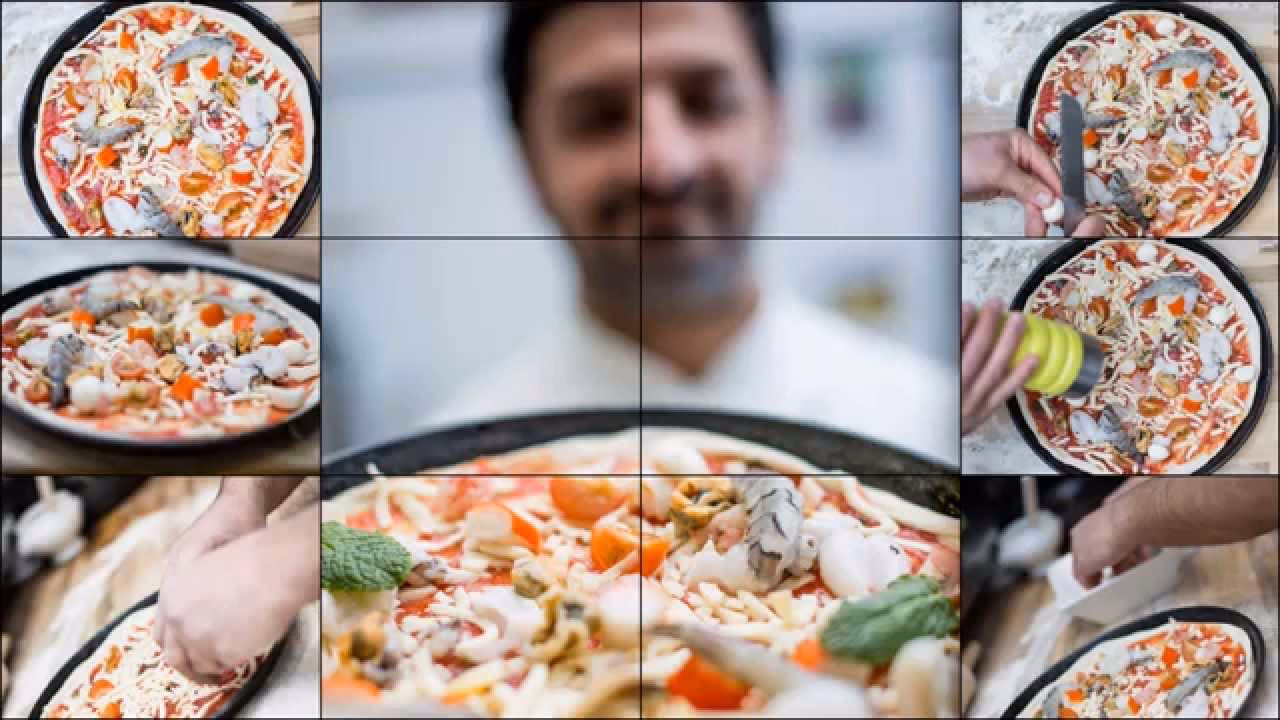 Wie viele Pizzas gibt es in der pizzzeria?