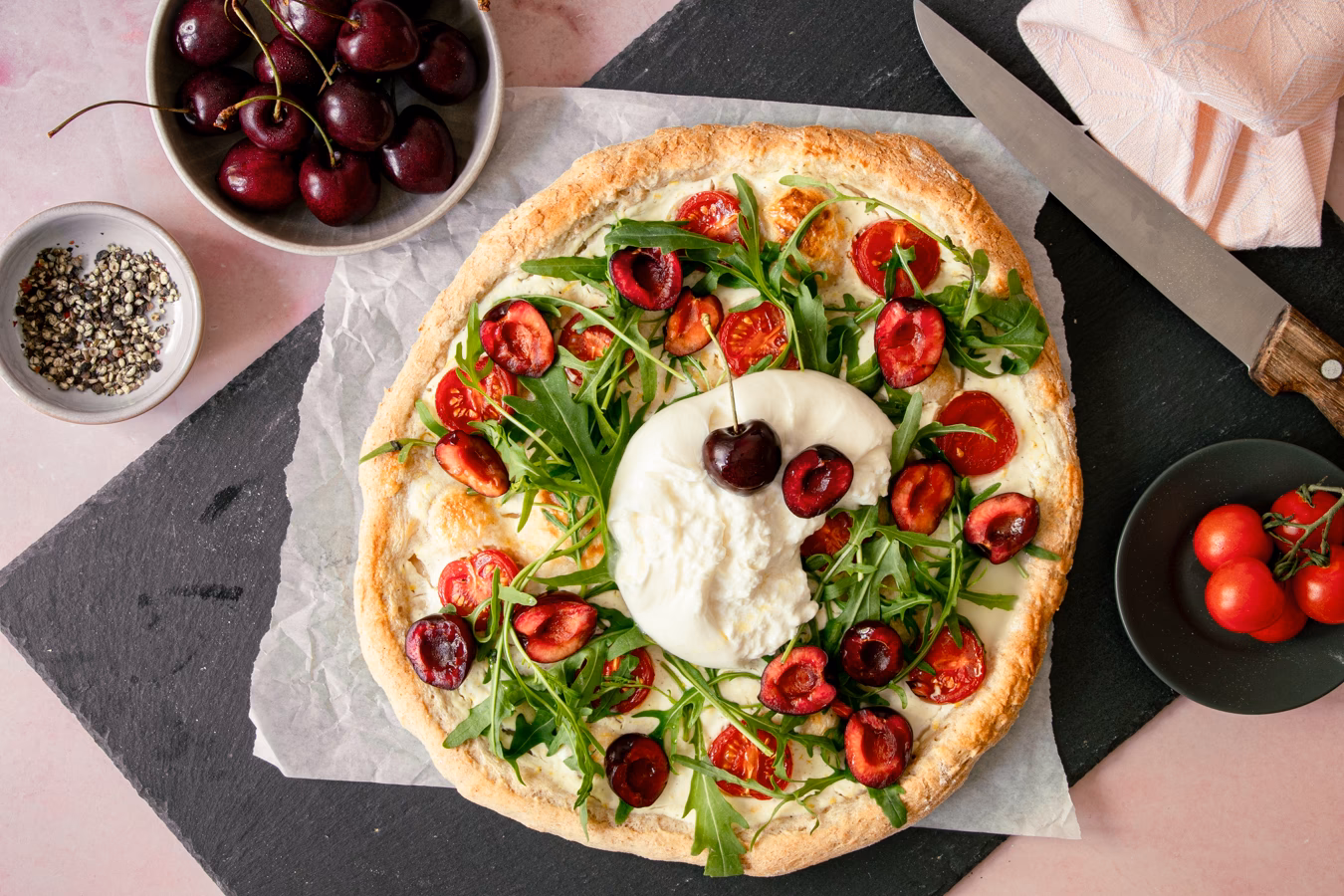 Was kann man mit Kirschen und Marzipan machen?