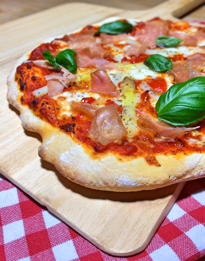 Wie lange dauert es bis Pizza fertig ist?