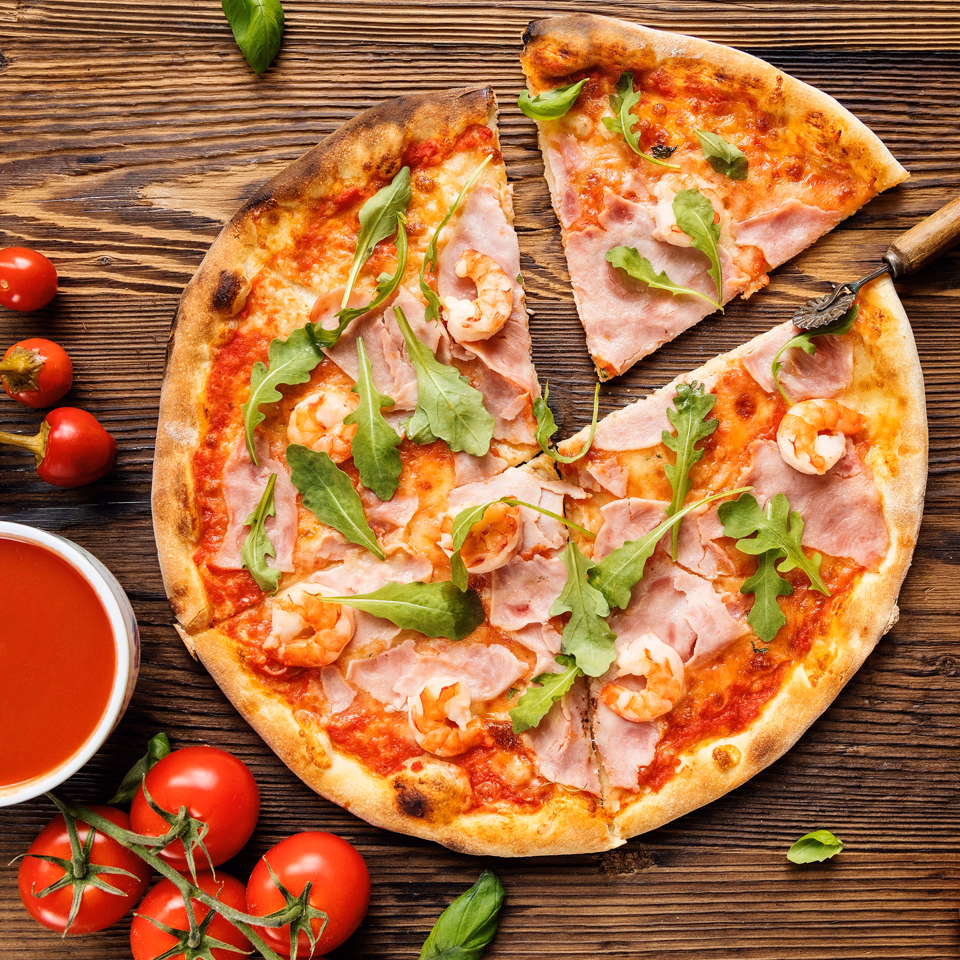 Wie kann man Salami Pizza backen?