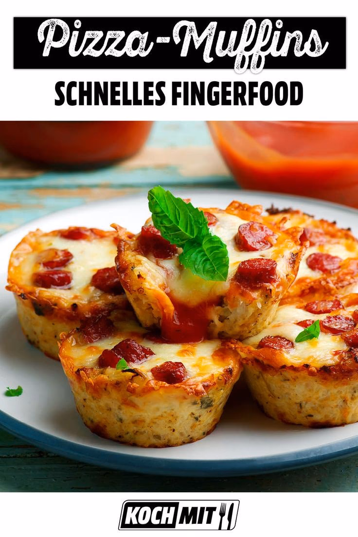 Was sind die Vorteile von Pizza Muffins?