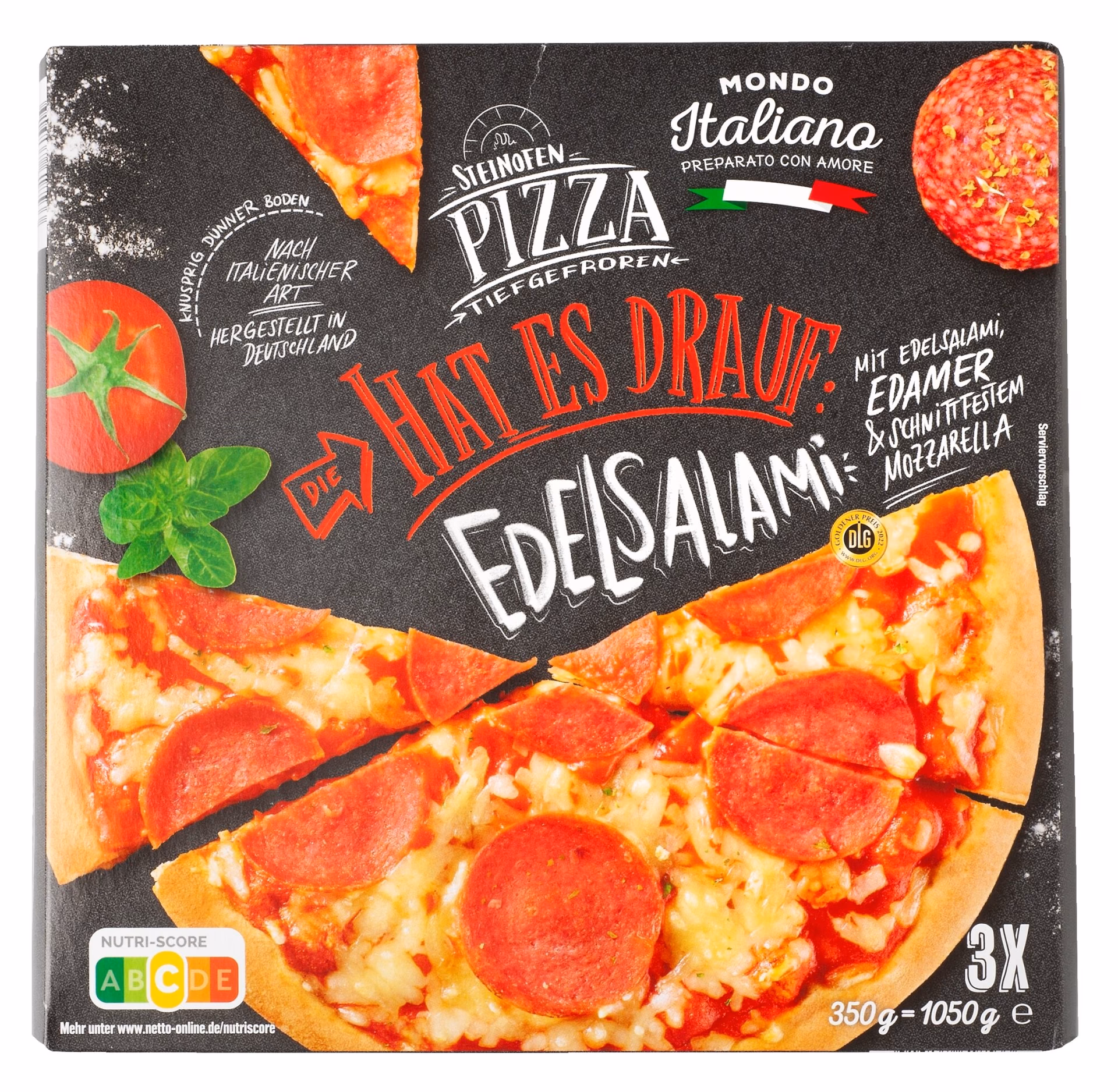 Wie viel Gramm hat Netto?