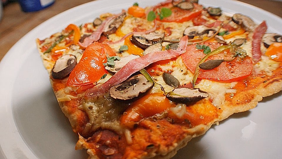 Welche Pizza Rezepte gibt es ohne Mehl?