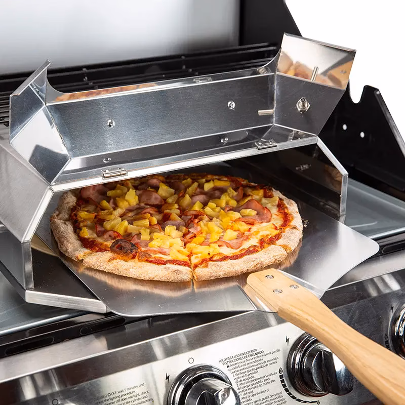 Do I need to remove the pizza oven attachment?
