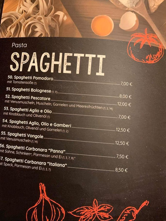 Was bietet die Pizzeria Party?