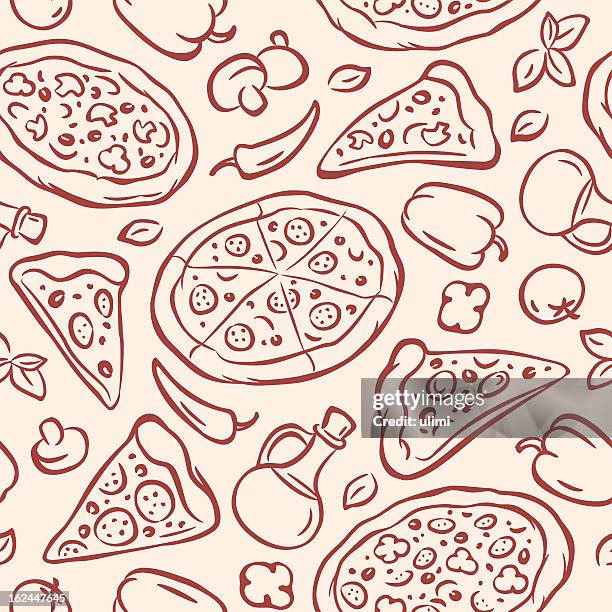 Are pattern pizza stock photos royalty-free?