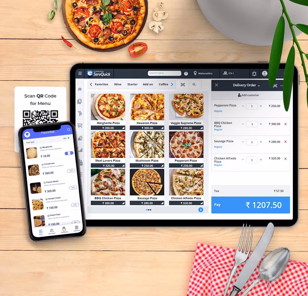 Which POS software is best for a pizza restaurant?