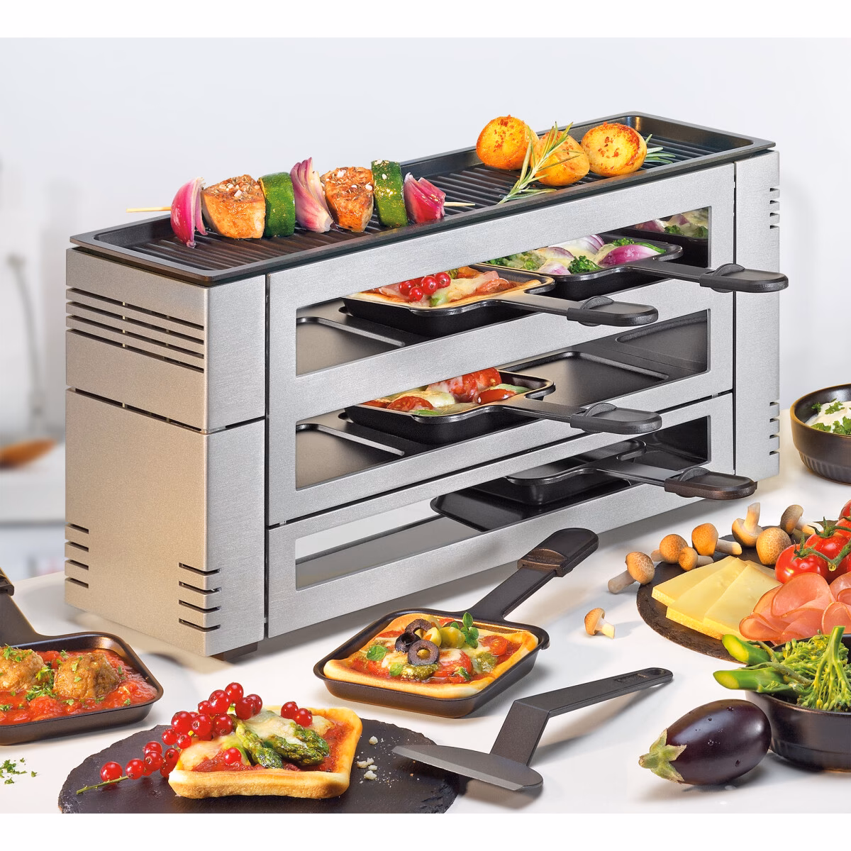 Wie viel Watt sollte ein Raclette haben?