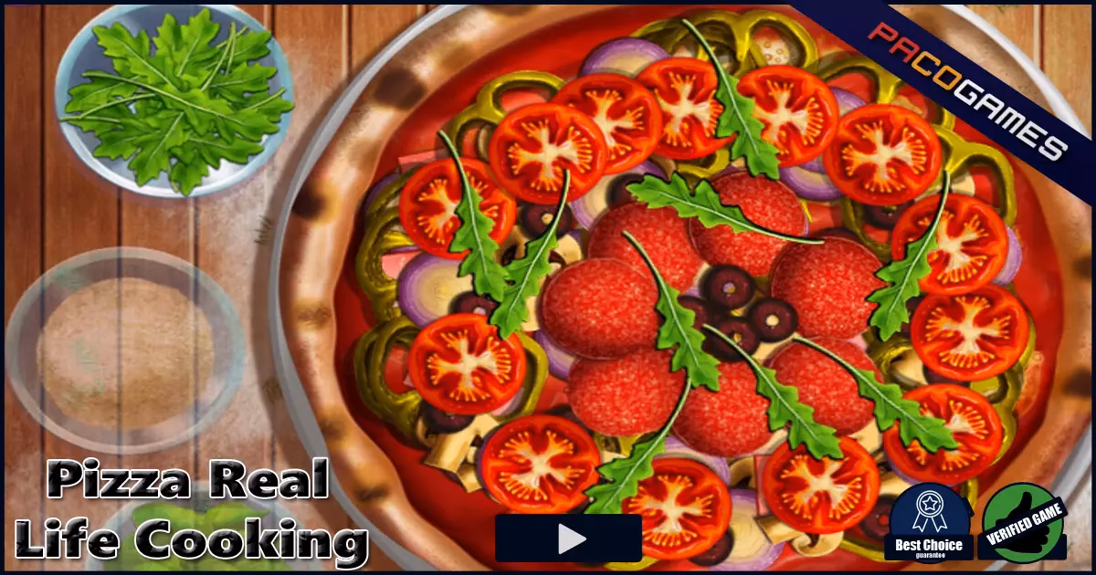 What is pizza Realife cooking game?