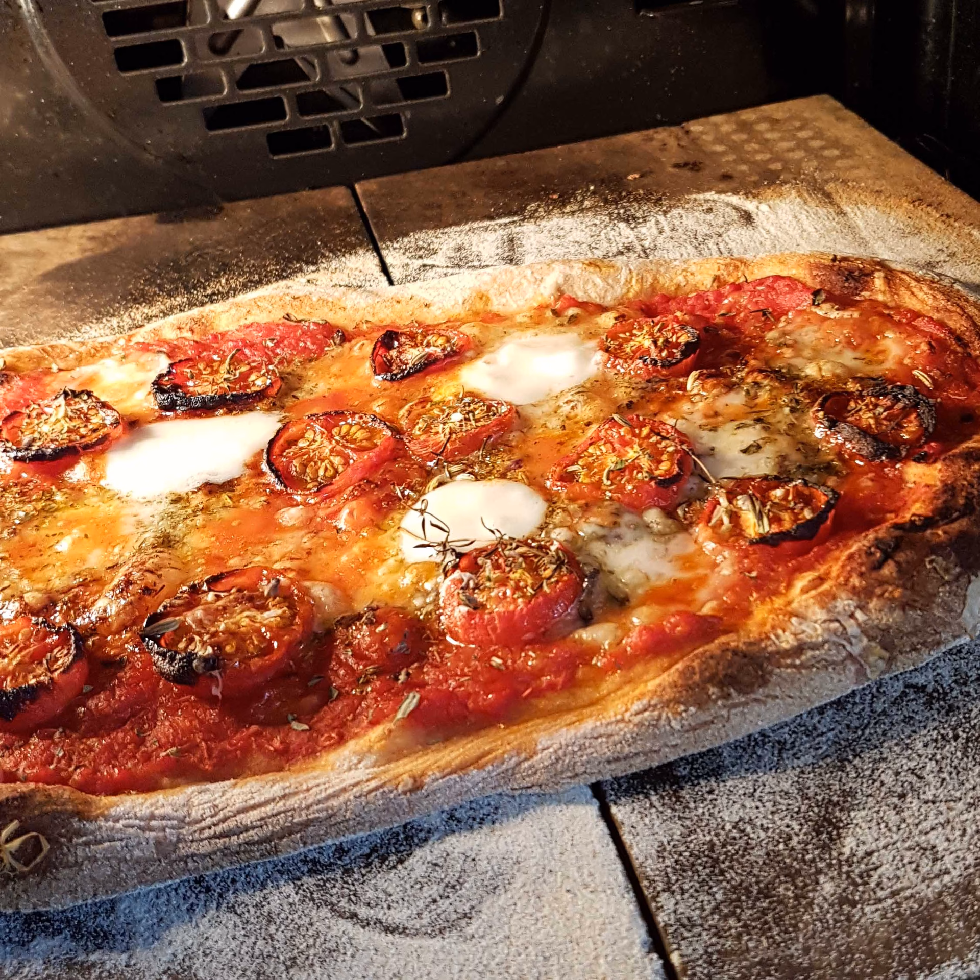 Wie lange dauert es bis die Pizza Romana eingefroren wird?