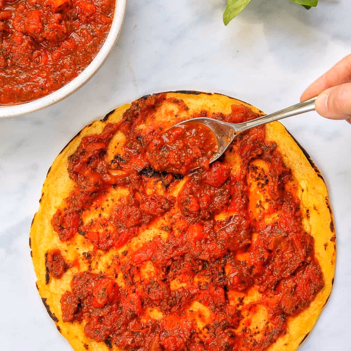 What is pizza sauce made of?