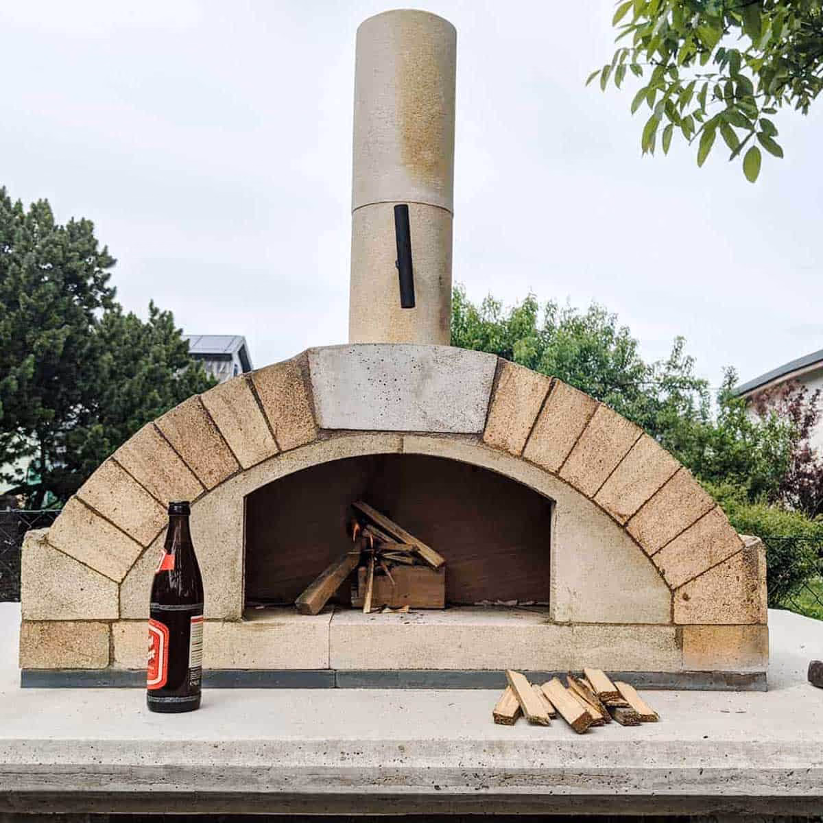 Wie viele Reihen braucht man für einen Pizzaofen?