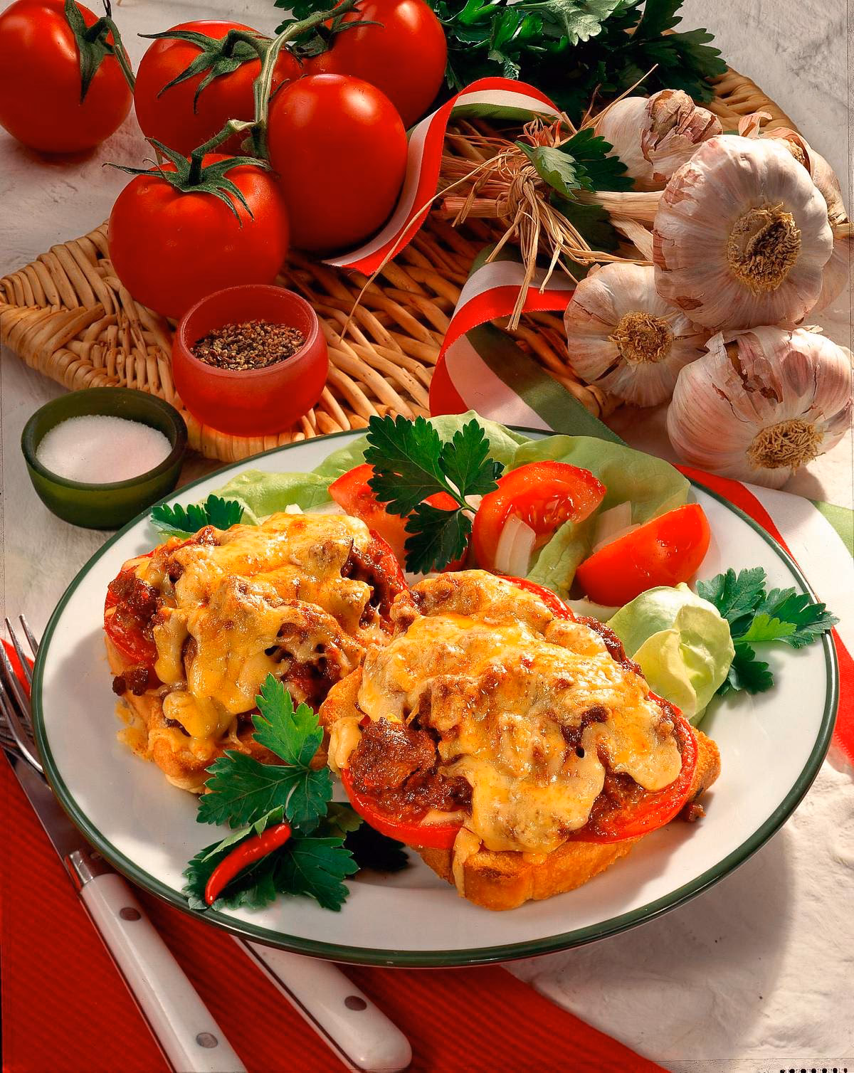 Wie bereitet man Toast zu?