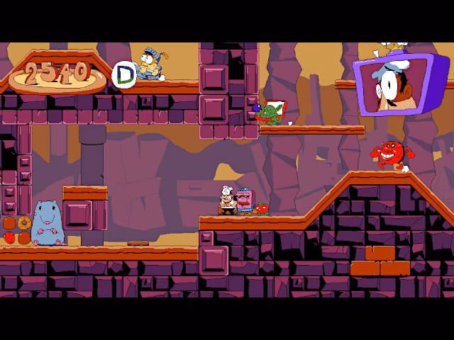 What's new in pizza tower V1?