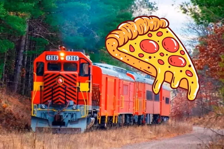 What is a Pizza train ride?