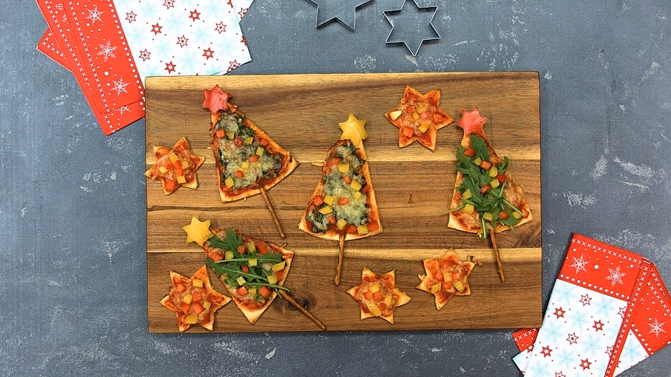 Was macht den Pizza-Christbaum so besonders?