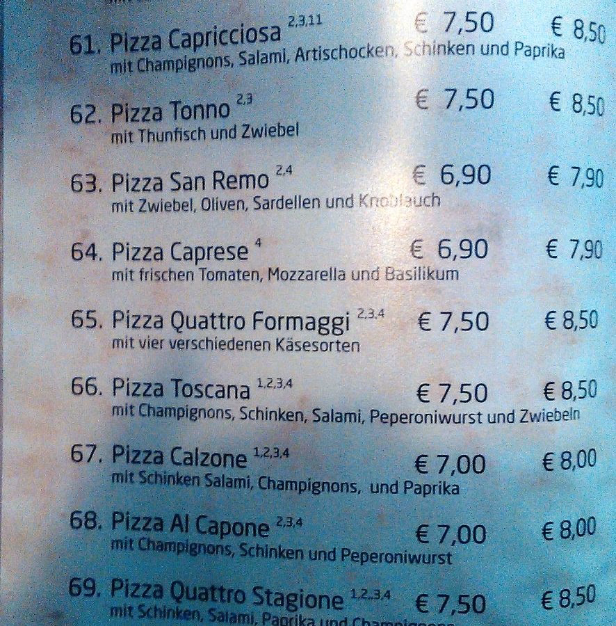 Wie weit ist Pizzeria West von Gießen entfernt?